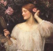 John William Waterhouse Wildflowers (mk41) oil painting reproduction
